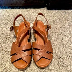 These were worn once on a trip to Las Vegas. Never worn again.